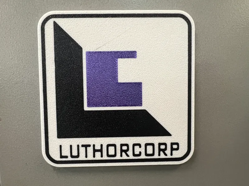 LuthorCorp Corporate Magnet
