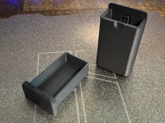 Pocket Sliding Pill Box Small - No Sections