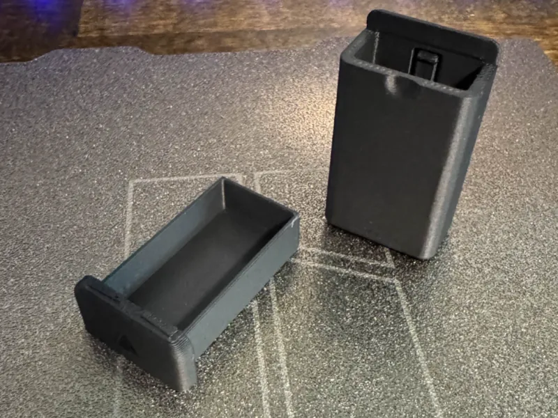Pocket Sliding Pill Box Small - No Sections