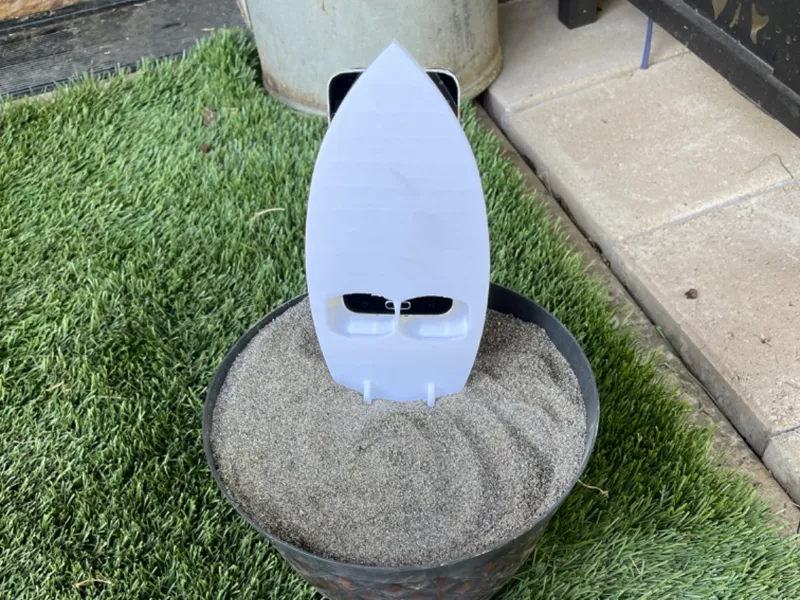 Surfboard phone speaker 