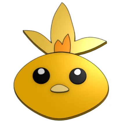 torchic pokemon magnet