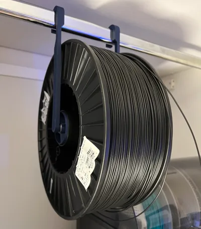 Wardrobe hanging spool for 3kg eSUN PLA +