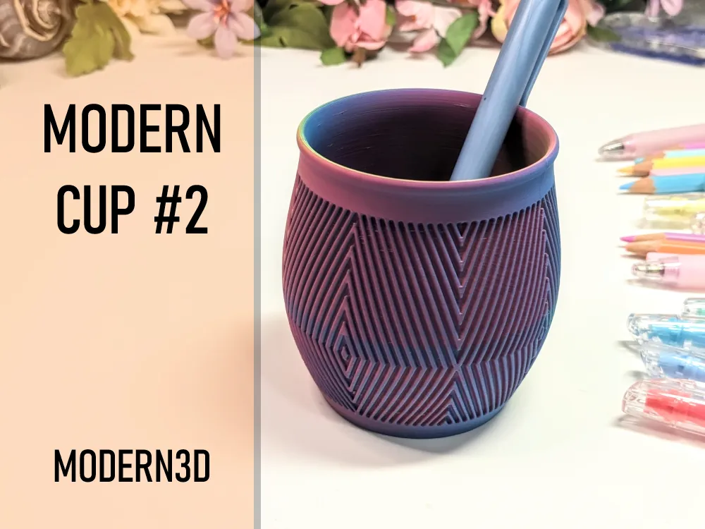 Gobelet moderne — pot ou porte-crayons