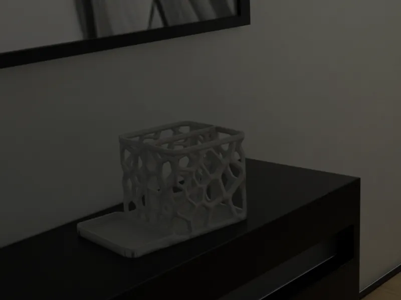 Minimalist pen holder with extra base!