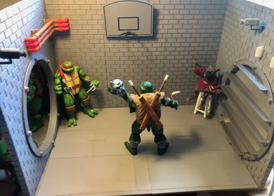 TMNT Sewer Diorama / Playset Accessories Set 2