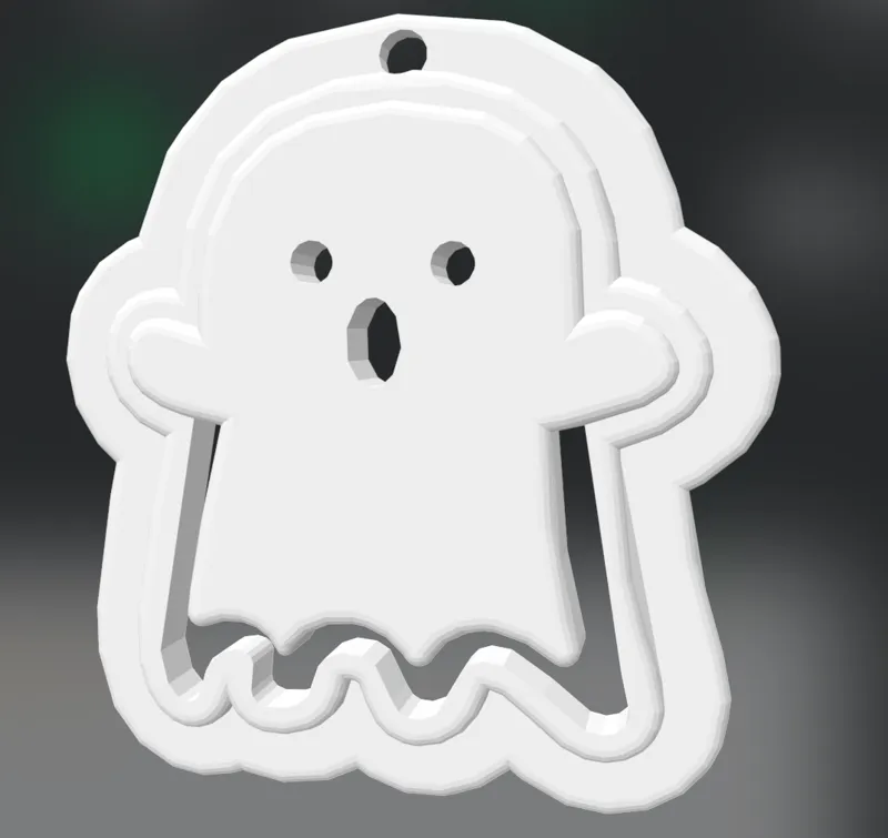 Ghost Keychain #2