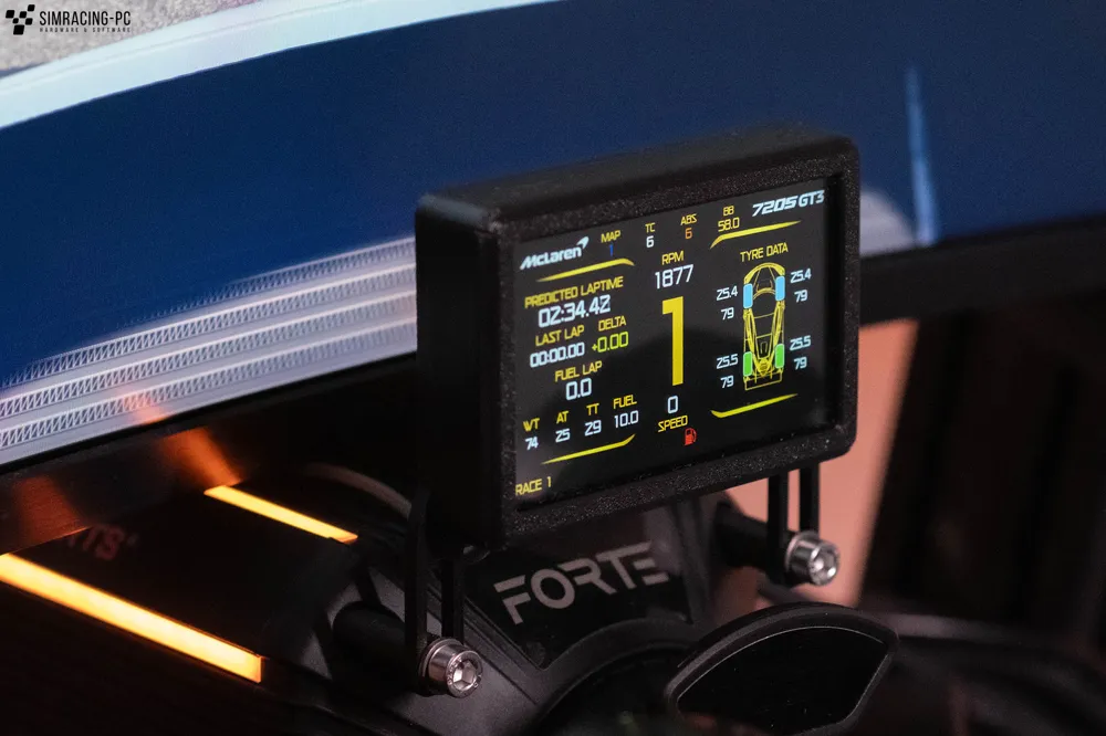 VoCore 4 Inch Screen / Dashboard for Simracing - Free 3D Print Model ...