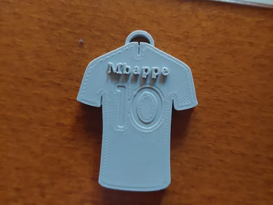 Kylian Mbappe keychain jersey by Marek - MakerWorld