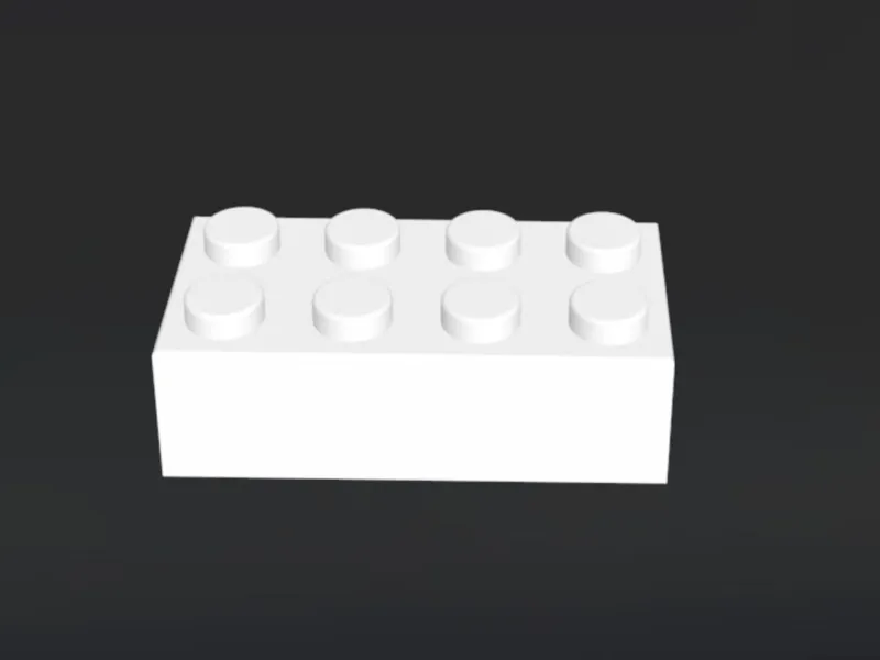 A toy brick.