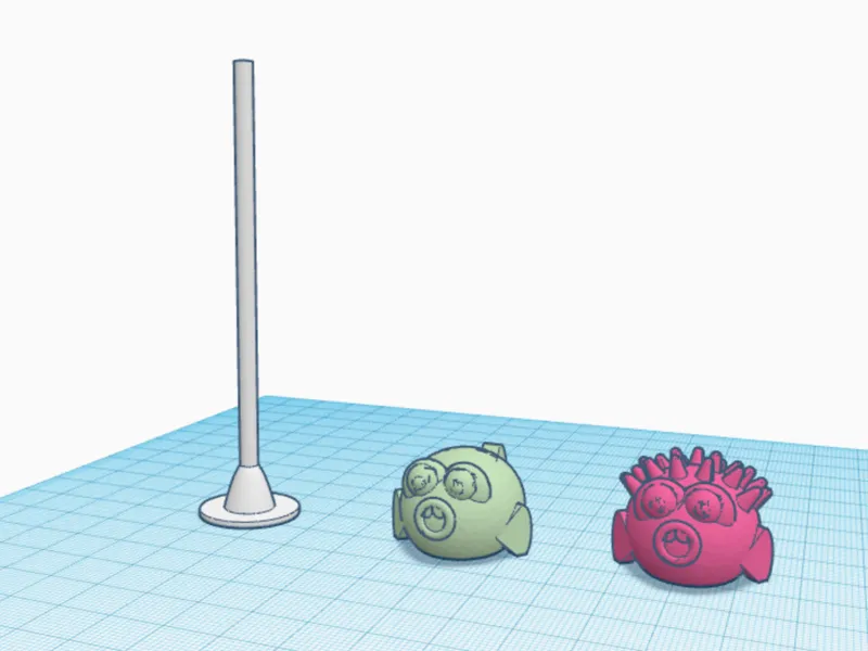 Puffer Fish on pole