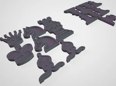 Roll Mat Chess Set