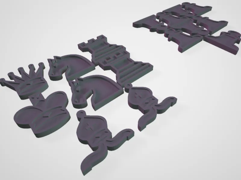 Roll Mat Chess Set