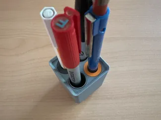 Custom tube for Gridfinity Pen Holder