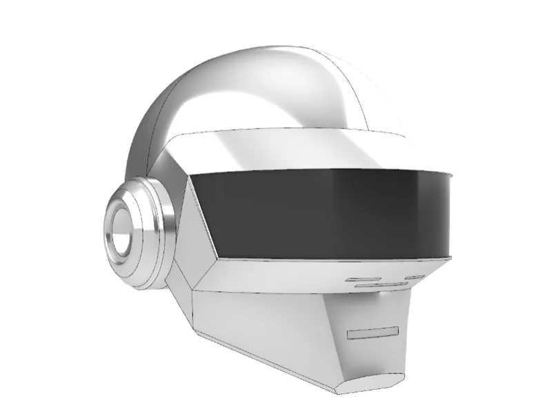 Daft Punk Human After All / Silver Helmet