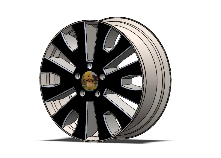 car rim design - Free 3D Print Model - MakerWorld