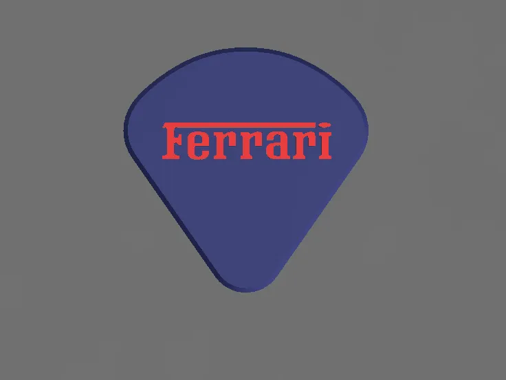 Ferrari Guitrarpick