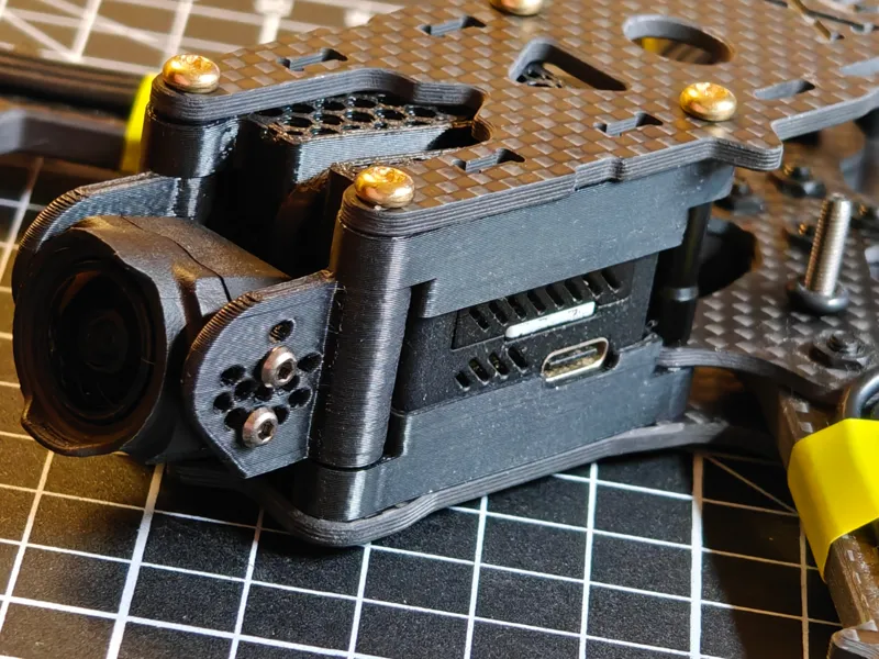 PiratFrames Sloop V3 DJI O3 mounting