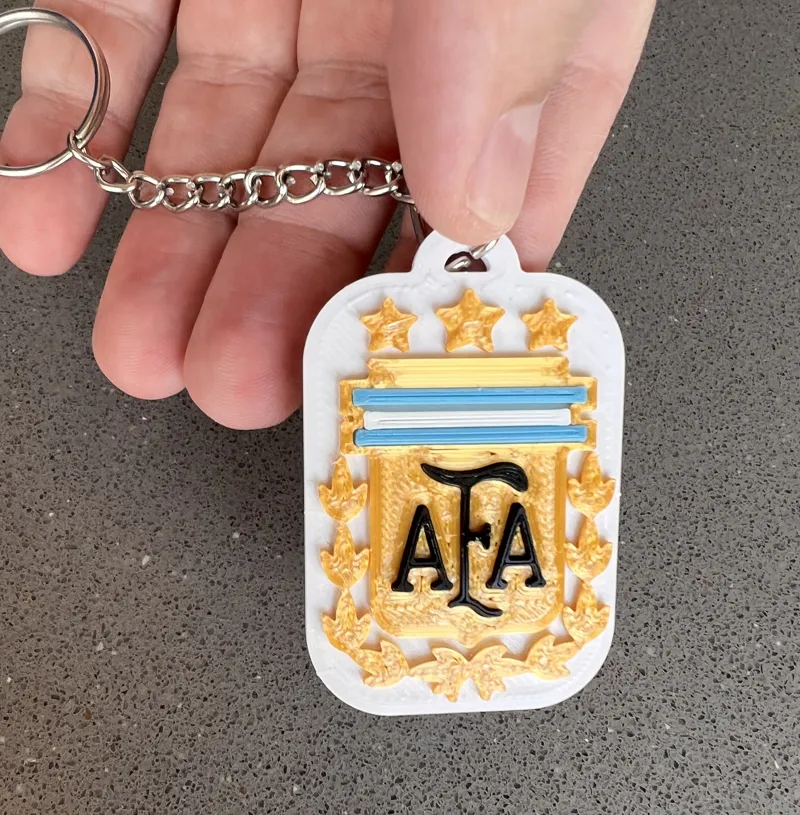 Llavero AFA (por partes)