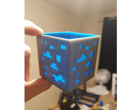 Minecraft Ore Pen Holder（我的世界矿石笔筒）