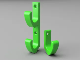 Simple / Double Strong Wall Hook