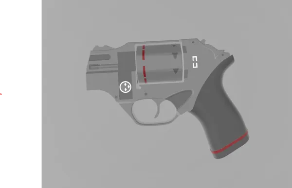 Revolver Signalis — accessoire cosplay