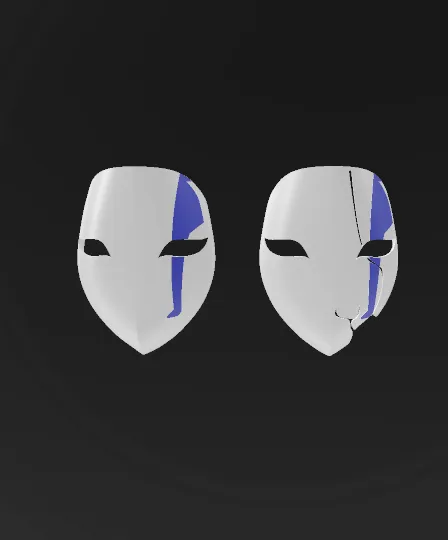 Masque de personnage — roman fantasy