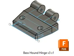 Bass Hound Replacement Hinge