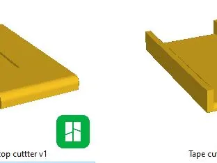 Foil tape cutter