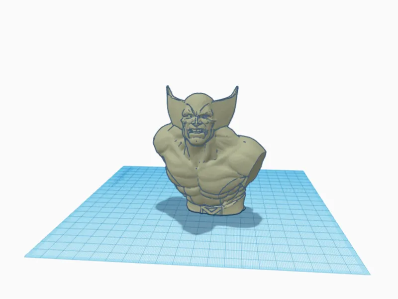 wolverine bust