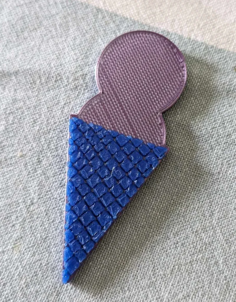 Ice-Cream Shopping Cart Coin Key