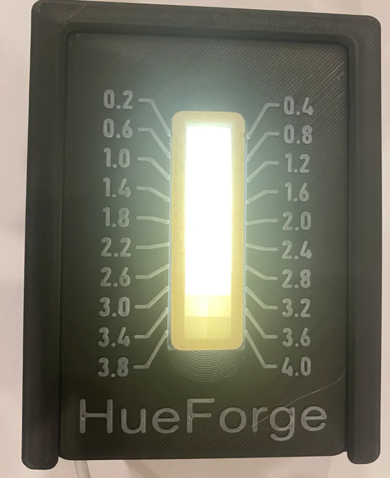 HueForge LightBox TD Test using Bambu 001 led kit 