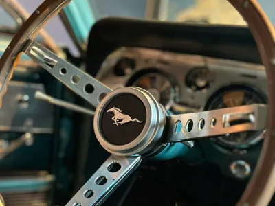 Ford Mustang Steering Wheel Ornament (1967)
