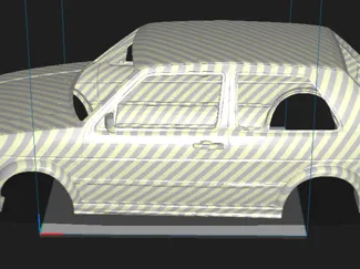 Golf II GTI 1:10 Body