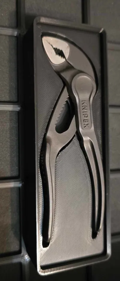 Gridfinity Holder for Knipex Cobra XS