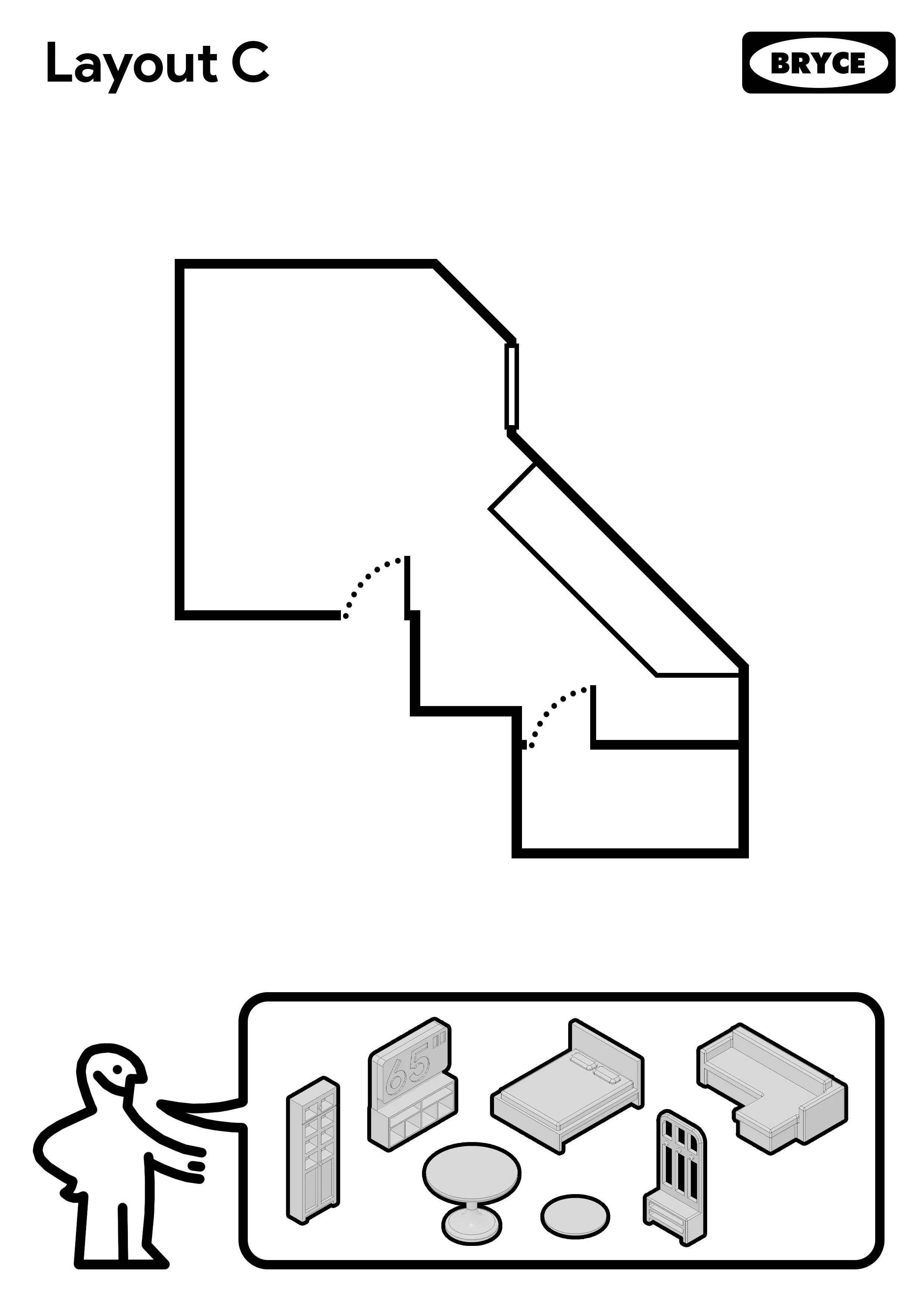 Mini Furniture - Home Layout Game - Free 3D Print Model - MakerWorld