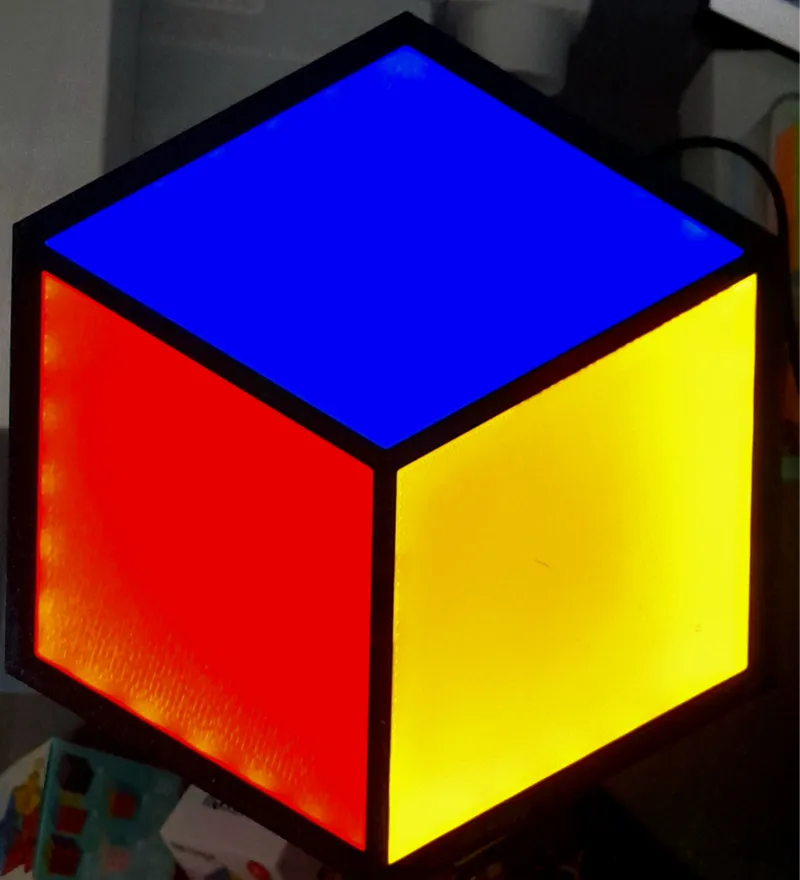 ligt box cube led
