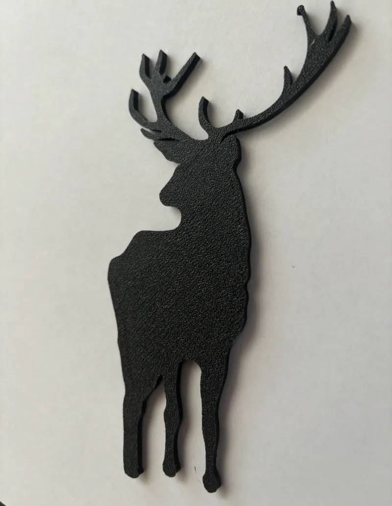 Deer on the wall for the children's room