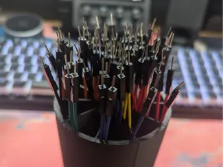 Breadboard Jumper Cable Storage