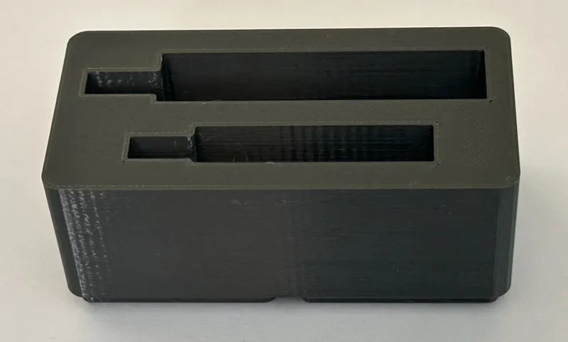 Gridfinity holder for USB testers