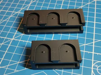 Underware x2 and x3 cable clips with side slots