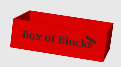 Box of Blocks (Building blocks box)