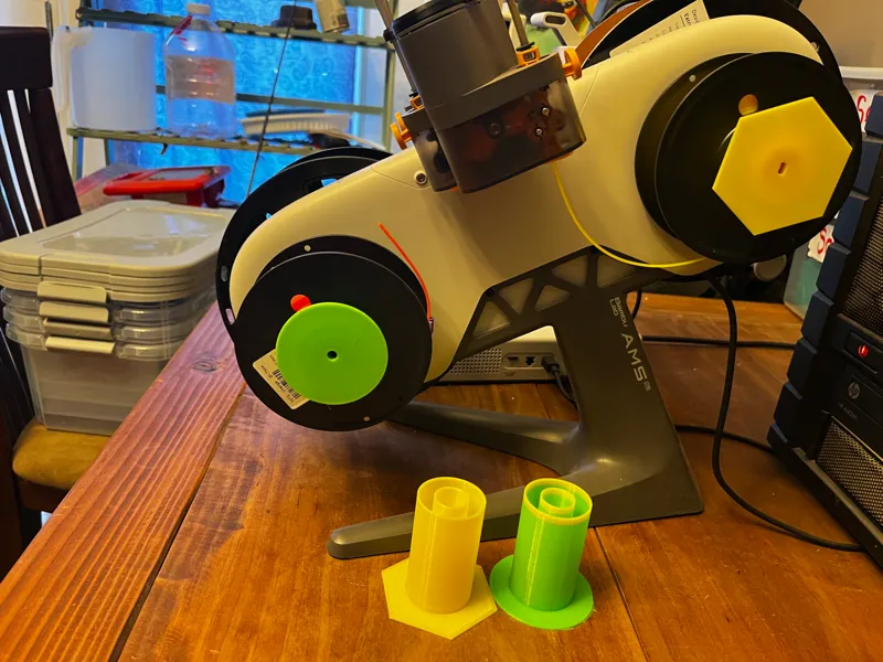 AMS Lite Small Spool Adapters, Upsized ID