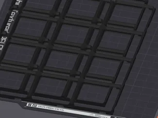 Ikea Alex Gridfinity Nested Base for A1 Mini