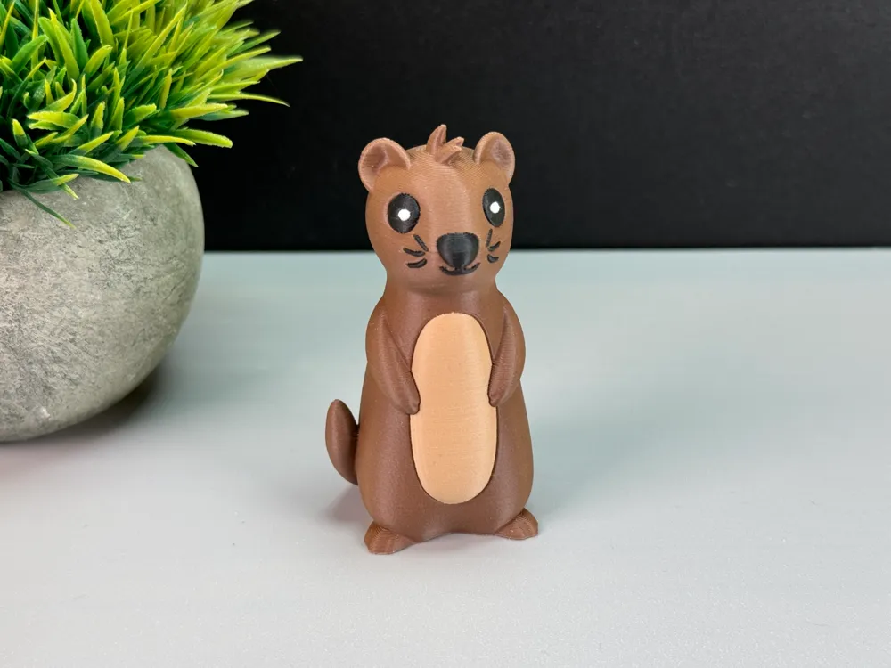 Cute Otter by 3d models - MakerWorld
