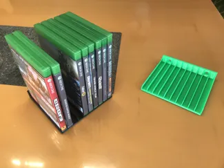10 SLOT XBOX GAME WALL MOUNT DISPLAY STORAGE