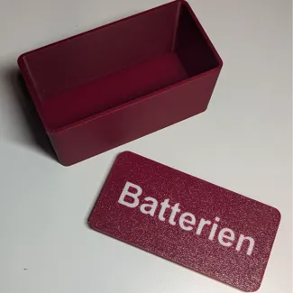 Customizable Box with Lid & Text