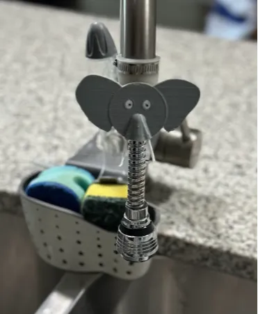 Elephant Faucet Clip