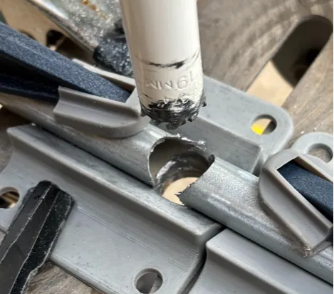 Drill Press Pipe Holder/Guide