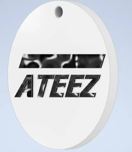 Ateez Keychain