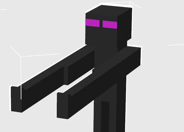 Ender Man Wall Hanger Nerf Minecraft Ender Dragon 